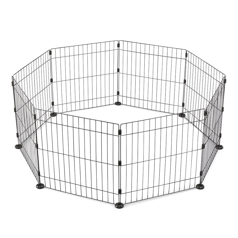 ワイヤーサークル　マットブラウン　ＰＷＣ－６２８　犬　ペット　サークル　フェンス　ＣＲＣ40―50―28―00―00