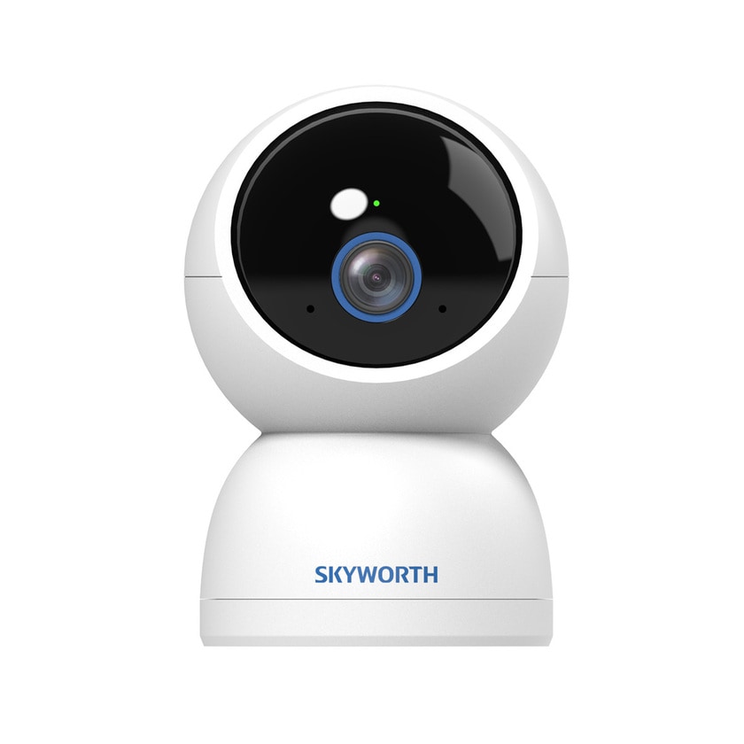 防犯カメラ 屋外 監視カメラ 室内 小型 録画機能付き 高齢者 音声 360度 ベビーカメラ ペットカメラ 見守りカメラ ワイヤレス Wi-fi 500万画素SKYWORTH