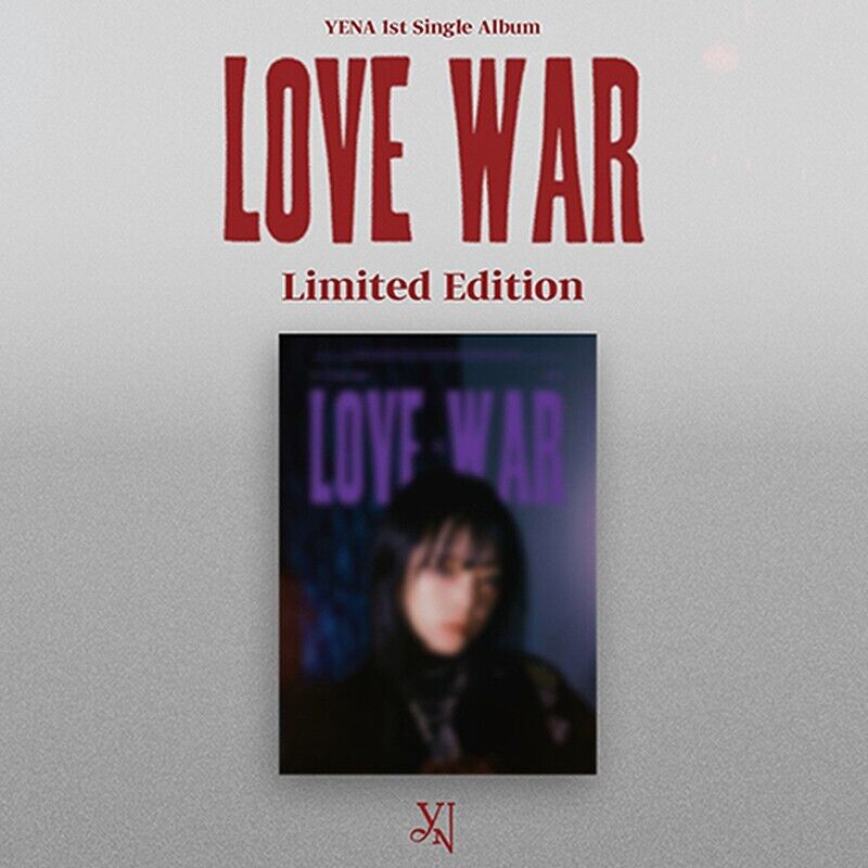 [未開封新品] チェ・イェナ - LOVE WAR 1st シングルアルバム [限定盤 LIMITED EDITION] 4,780円