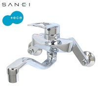 三栄水栓 SANEI キッチン用(壁付) シングル混合栓 寒冷地仕様 K1712EAK-13