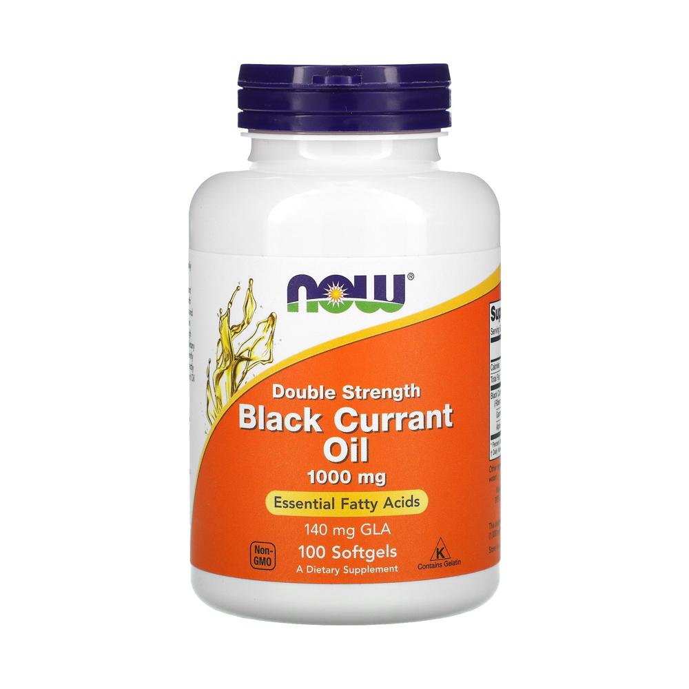 NOW Foods カシスオイル 1000mg ソフトジェル 100個