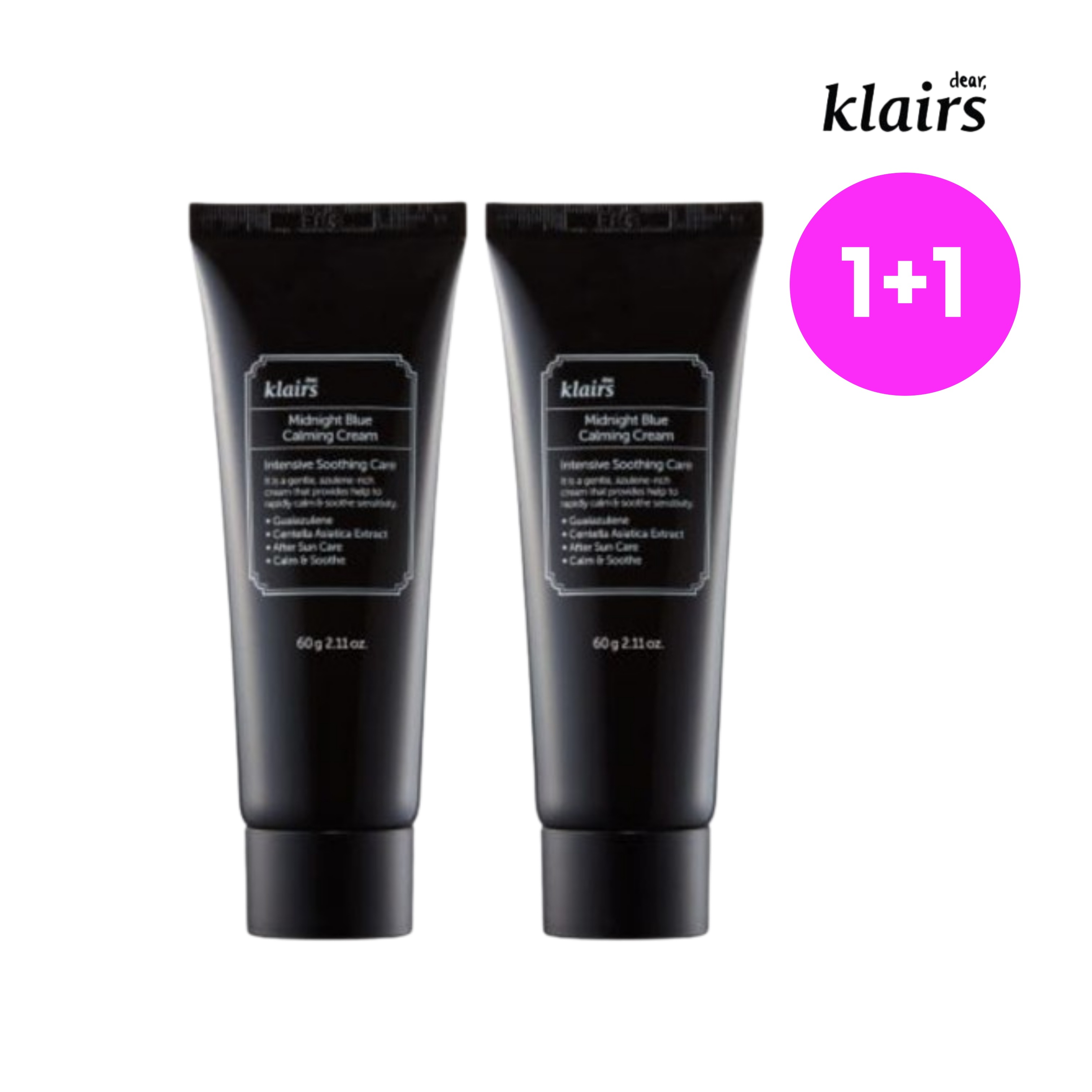 [1+1] EGF ミッドナイト ブルー カーミング クリーム 60gx2/韓国スキンケア