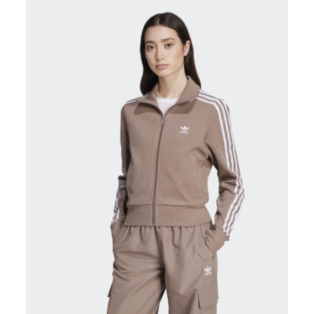 adidas Firebird Knit Top Trace Brown JD4604