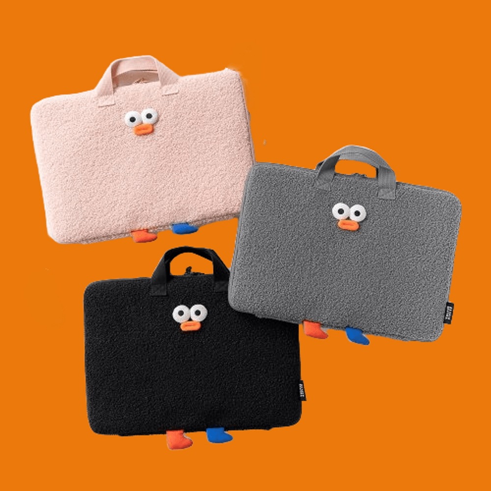 Brunch Brother 15型 ポンポン ブクル ワイド ノートパソコン ポーチ