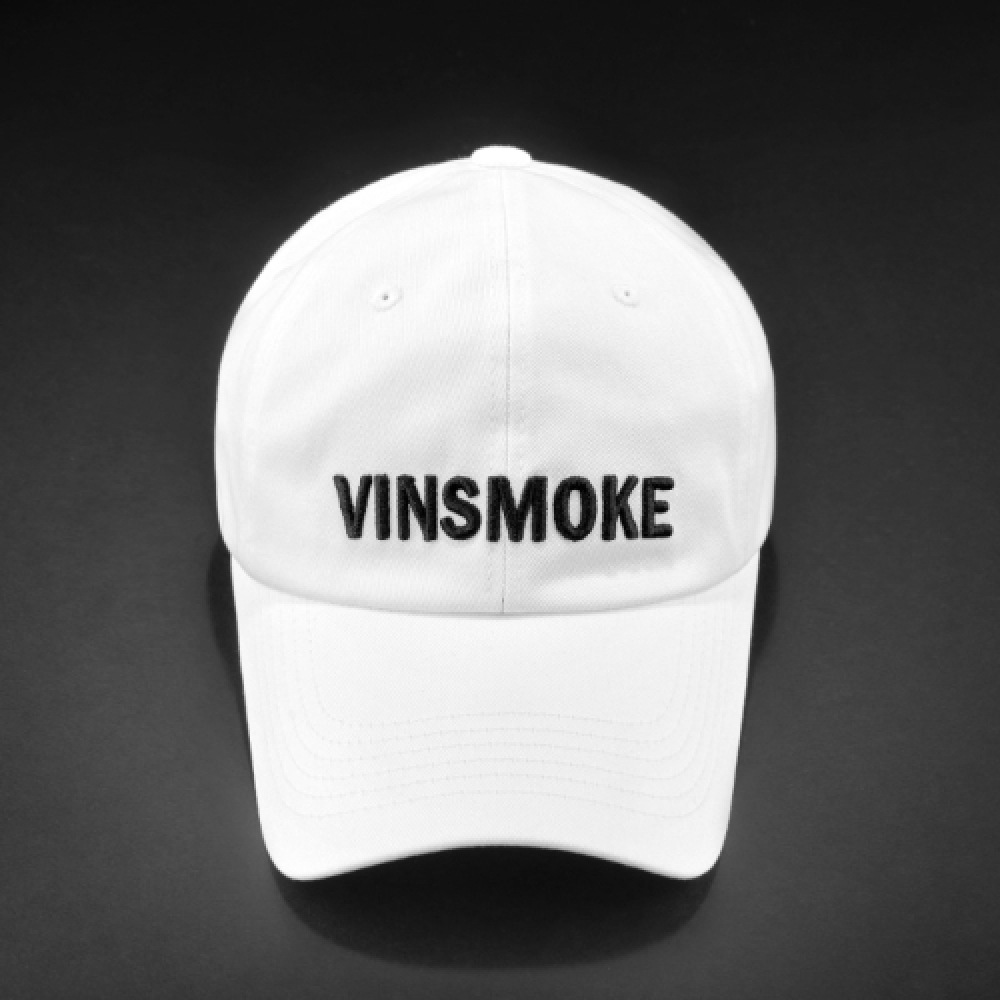 VINSMOKE ワードマークボールキャップ [ホワイト]