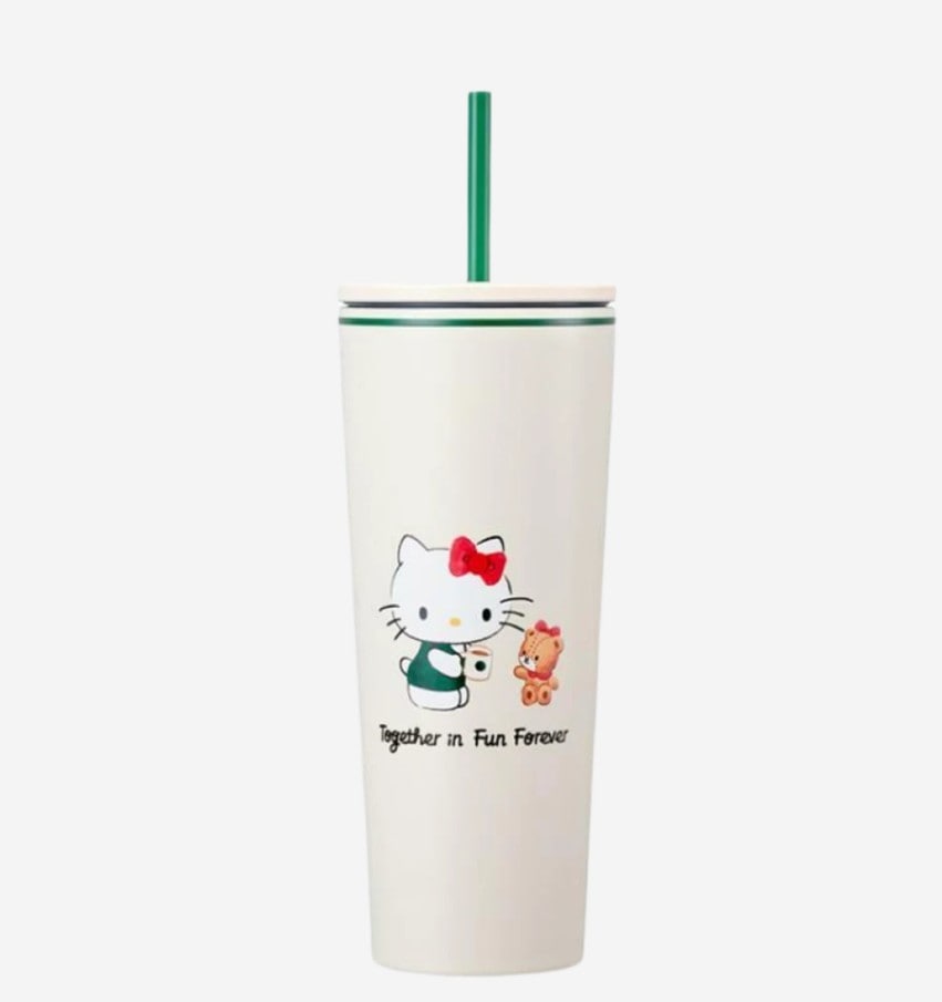【STARBUCKS】 Starbucks x Hello Kitty SS Cold Cup 473ml