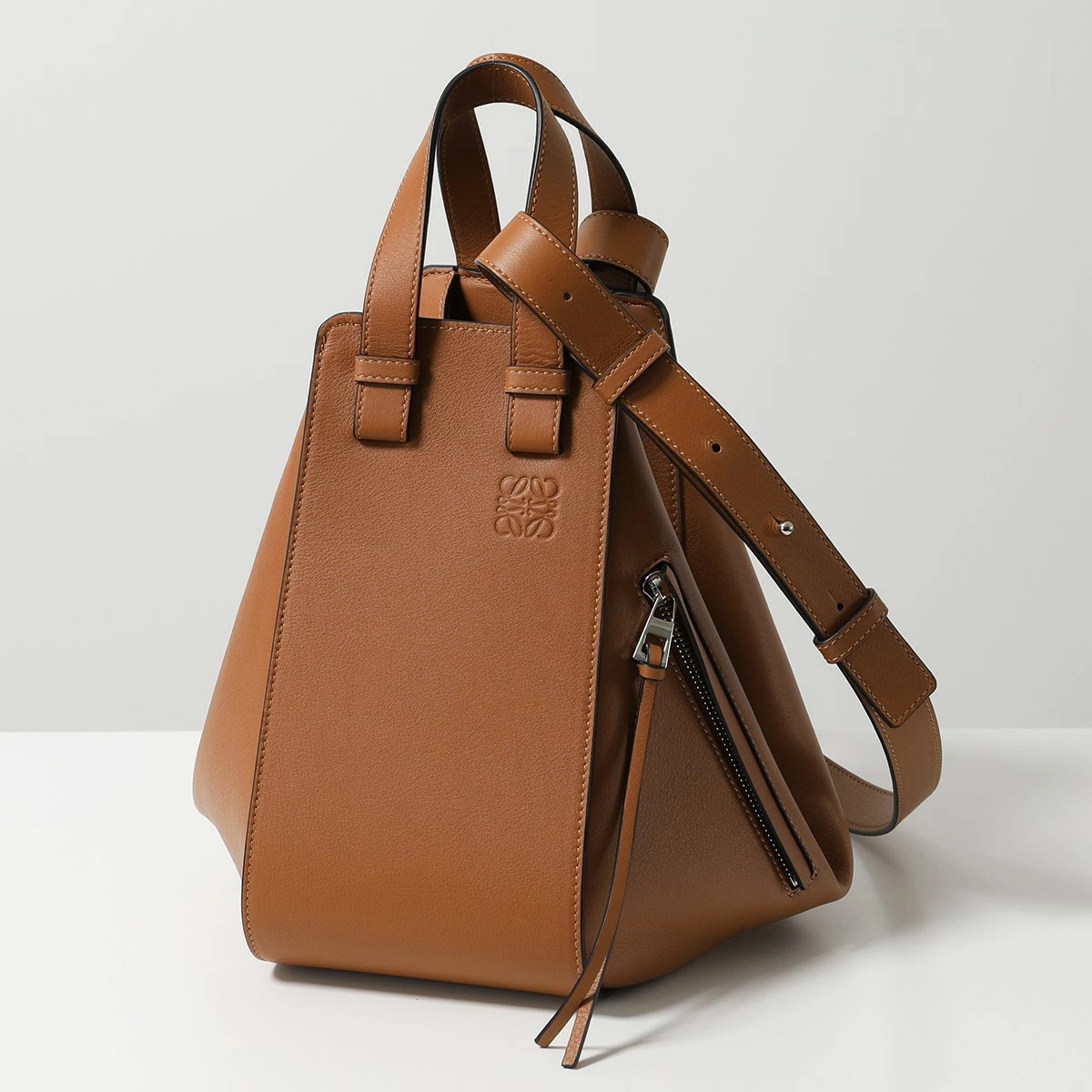 LOEWE ロエベ 387.30.S35 HAMMOCK SMALL BAG ハンモック スモール バッグ 6way トート ハンドバッグ ショルダーバッグ 2530/TAN 鞄 レディース