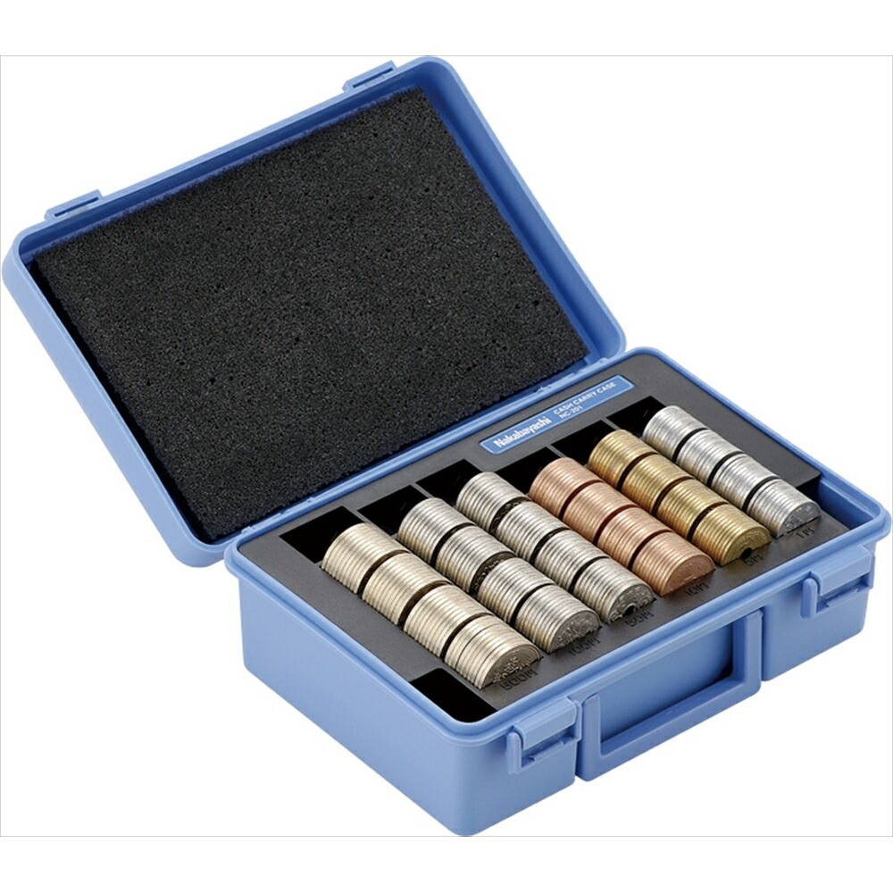 （まとめ買い）キャッシュキャリーケース ブルー NC-201B [x3]