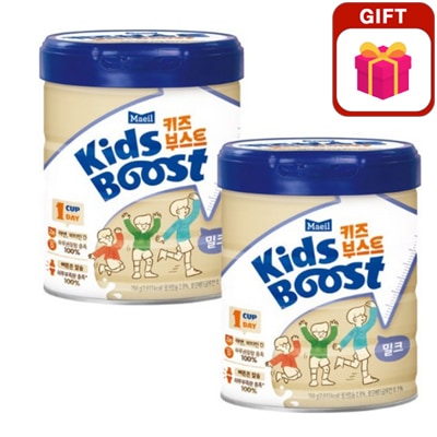 キッズブースト ミルク粉ミルク·750gx2個/ 3歳以上の偏食がひどかったりあまり食べない子供たちのための必須栄養摂取 韓国キッズ粉ミルク