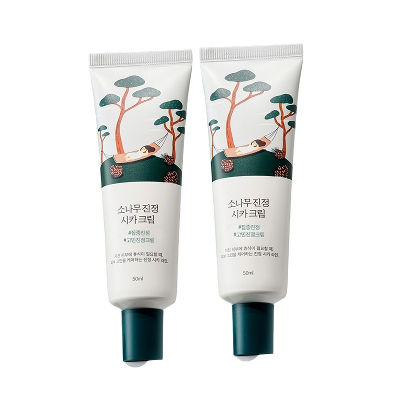 [2個SET]ラウンドラップ松鎮静シカクリーム50ml