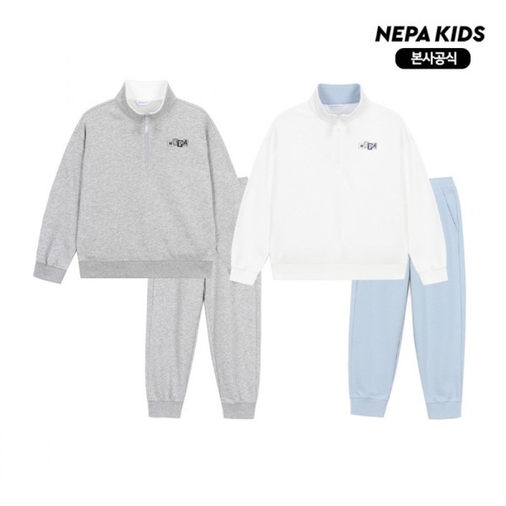 [ネパキッズ] ネパキッズ/ヘッドセット KL15901 ハーフジップトレーニングセット 5,892円