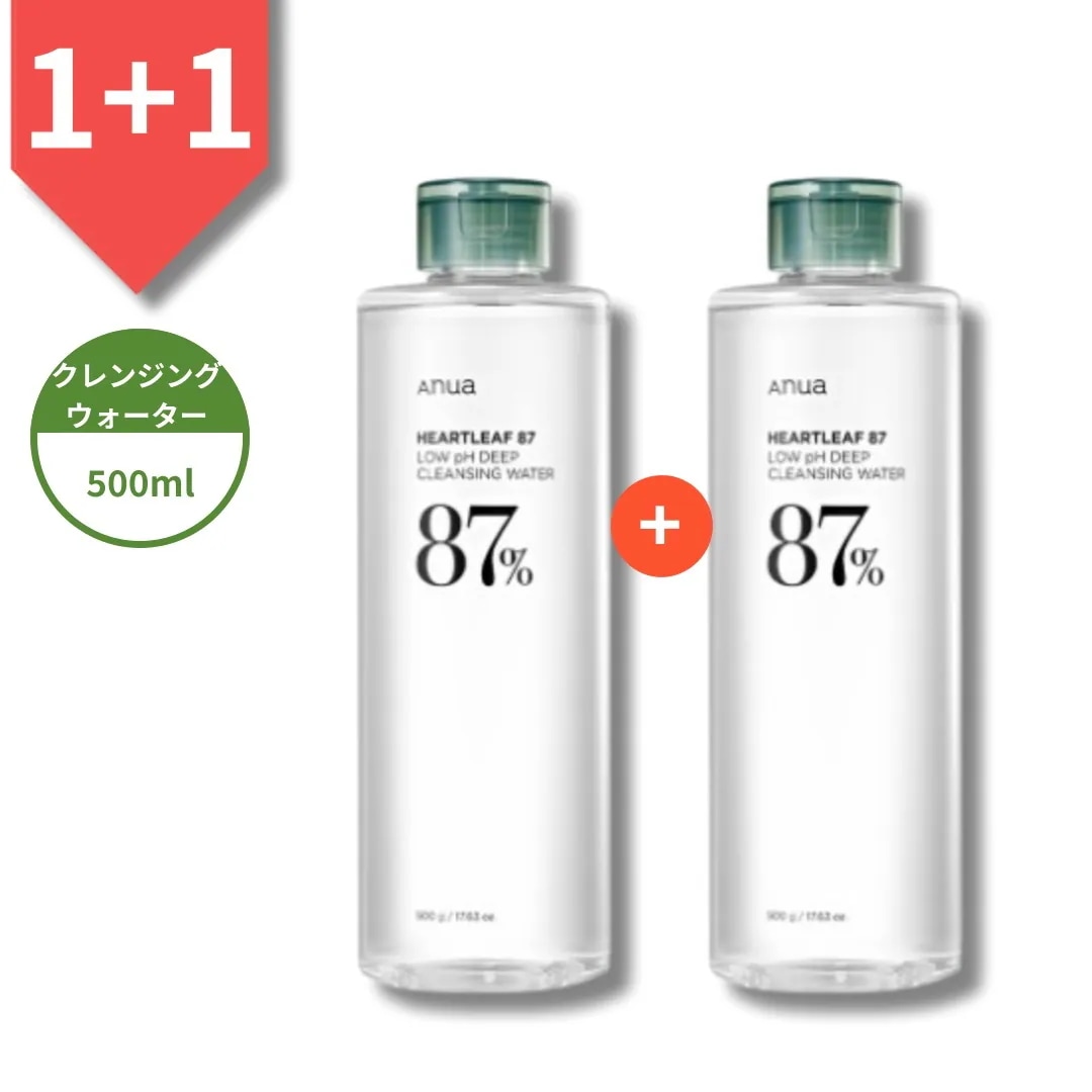 [1+1]ドクダミ 87 弱酸性 ディープクレンジングウォーター 500ml