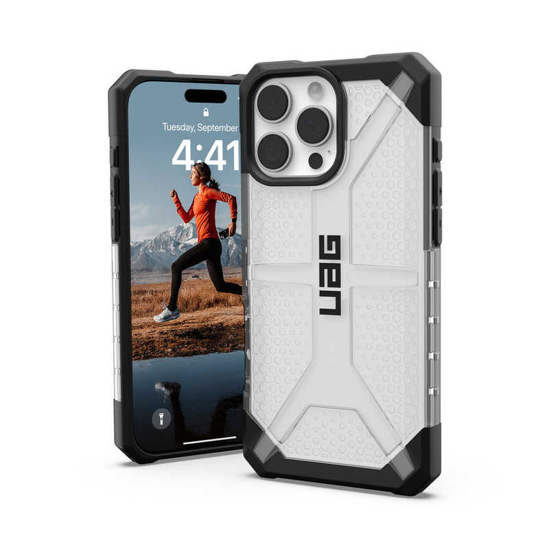 UAG　iPhone 16 Pro Max 耐衝撃ケース PLASMA アイス　UAG-IPH24LA-T-IC