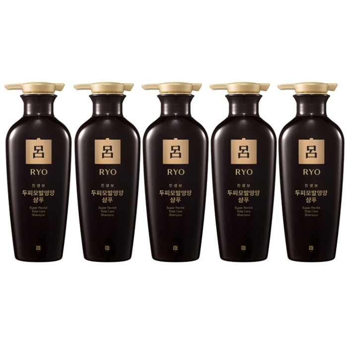 ジンセンボ 頭皮毛髪栄養シャンプー 400ml 5個 / 脱毛症状を緩和
