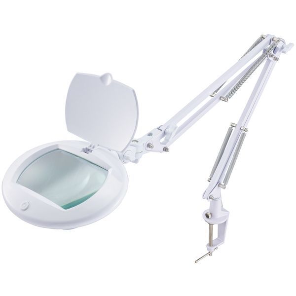 AS-L8095-2B-W エルズーム [ルーペ付きLEDアームライト] 5,046円
