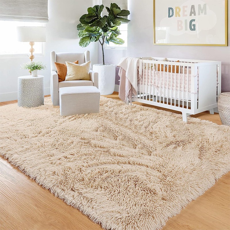 カーペット シャギー グラデーション調 カラー おしゃれ かわいい 絨毯 じゅうたん ラグ 無地 280x200 長方形 ピンク ブルー ホワイト 4-7