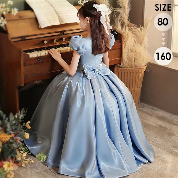 ドレス 子供 ピアノ 発表会 ピアノ発表会 中学生 ワンピース 女の子 ロングドレス 結婚式 ジュニア ピアノ発表会ドレス 袖付き パーティードレス イブニングドレス ロング キッズ ジュニアドレス 9,754円