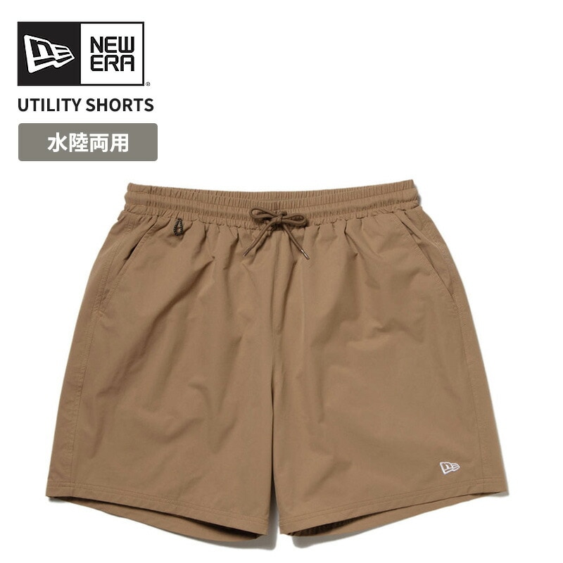 ニューエラ メンズ ショートパンツ 水陸両用 耐塩素加工 サーフパンツ NEW ERA ユーティリティー ショートパンツ 14391931