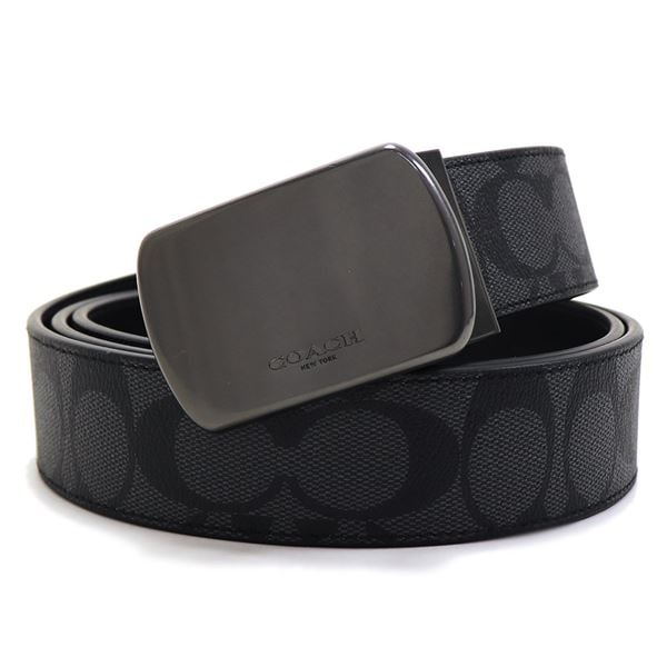 ベルト メンズ Belt リバーシブル仕様 チャコールブラック CQ012 QBO3I ギフトラッピング無料