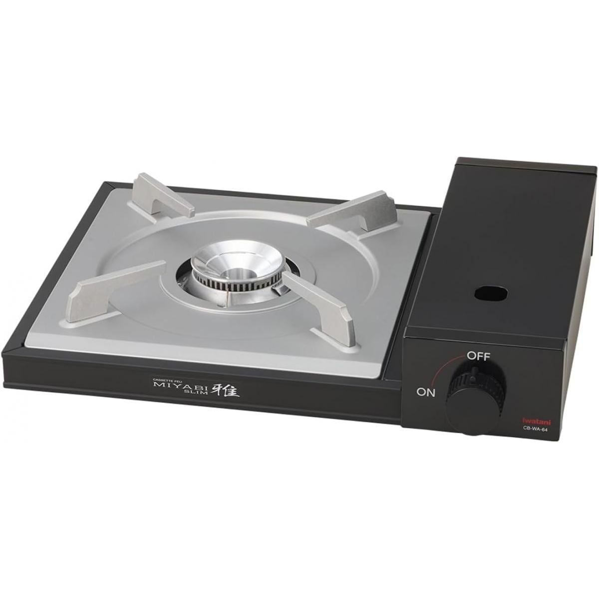 【在庫有・即納】イワタニ Iwatani 岩谷 カセットフー カセットガス カセットコンロ 薄型 雅SLIM 日本製 CB-WA-64 スリム