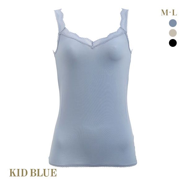 キッドブルー KID BLUE 24ベンベルグベア天 キャミソール インナー レース