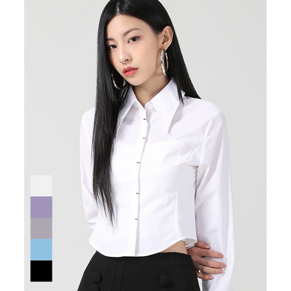 アヴァンドレスピックスリムシャツ-5COL