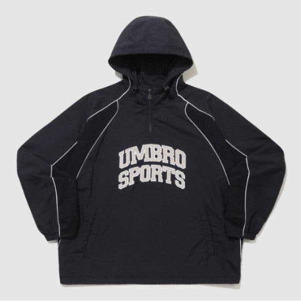 パーカー KQF UQ121CWT24-BLK エンジニアリングレタリングフードアノラック/BLACKウェア