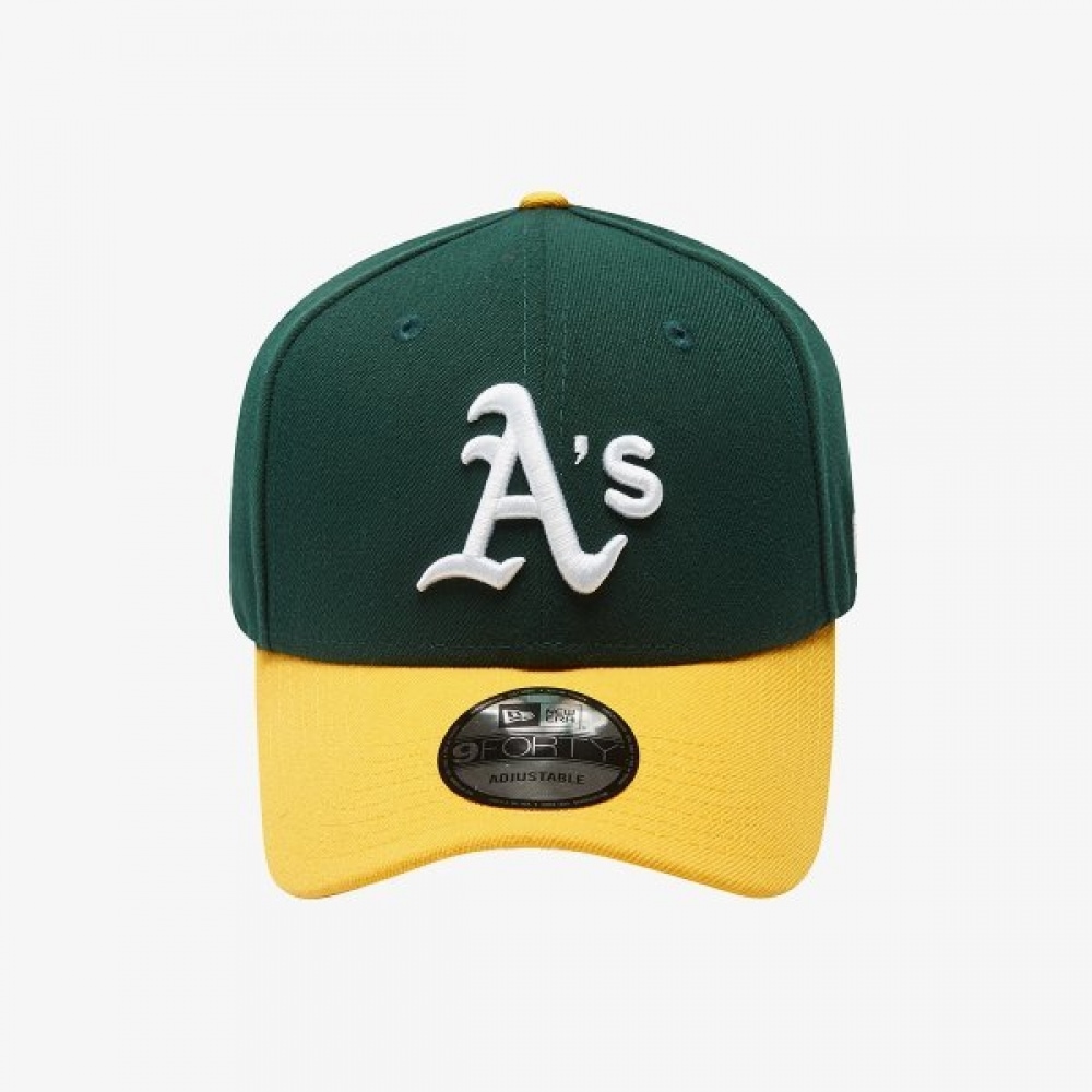 MLB キッズ ピンチ ヒッター キャップ オークランド アスレチックス グリーン 10047541