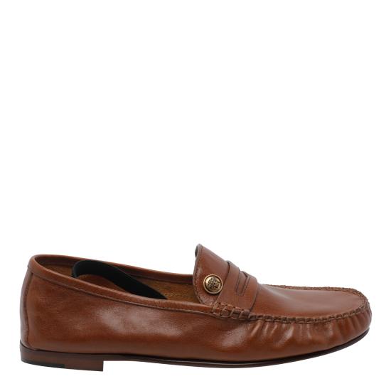 VERSACE Women Laced up Shoes 1023431 1A173461N87J Brown