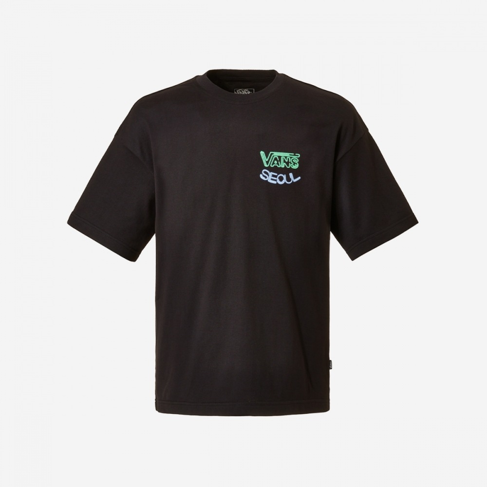 ヴァンズ ブラック ナイト Tシャツ R230 VN000U0KBLK