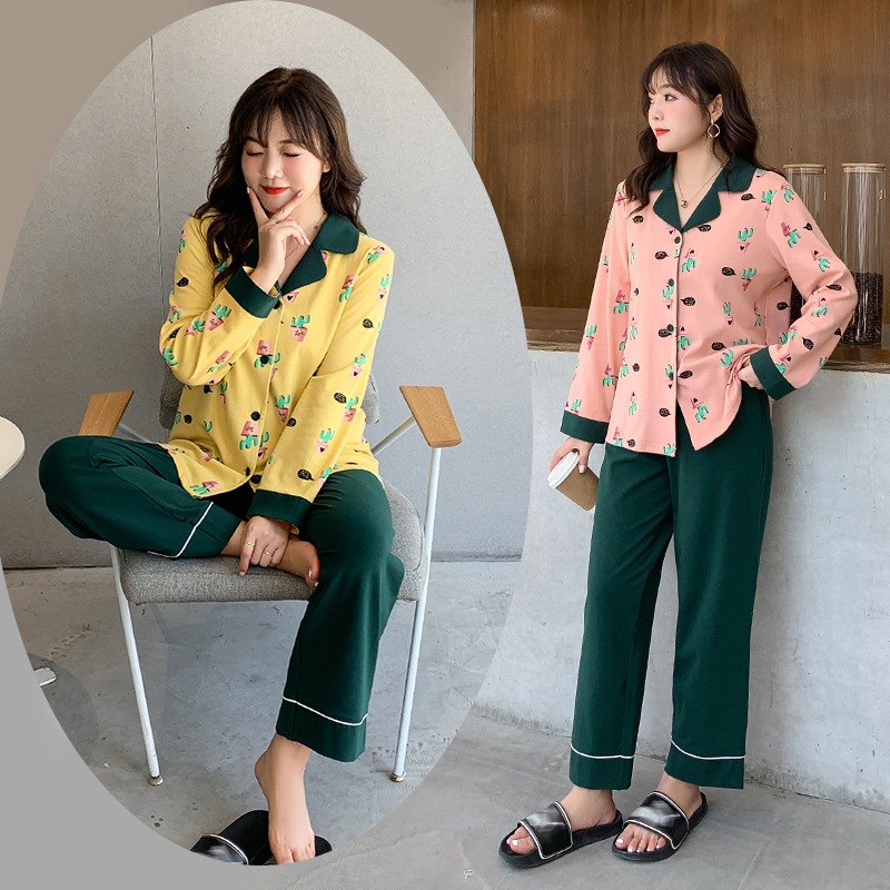 XL4XL：2点セット韓国ファッション 大人気可愛 パジャマ ルームウェア セットアップ レディース 婦人ナイトウェア 上下セット 2点セット体形カパー 部屋着おしゃれ 5L 4Lナイトウェア