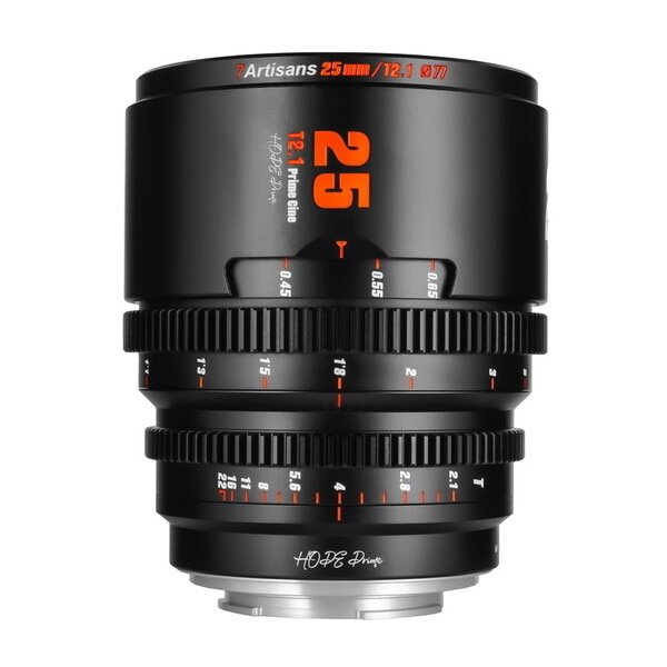 7Artisans HOPE Prime 25mm T2.1 7A-HP25T21-M43-B ubN [}CNtH[T[Yp]