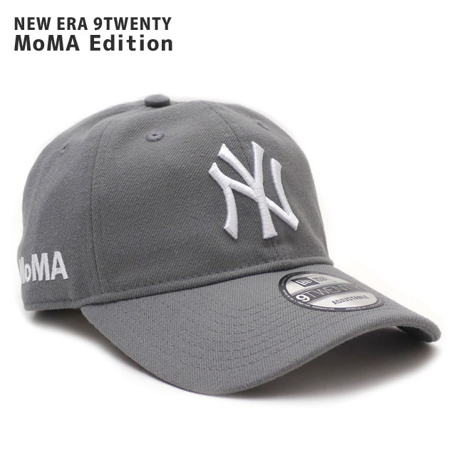 ニューエラ NEW ERA x モマ MoMA ニューヨーク ヤンキース 9TWENTY CAP ストラップバック STORM GREY グレー 265-001235-032