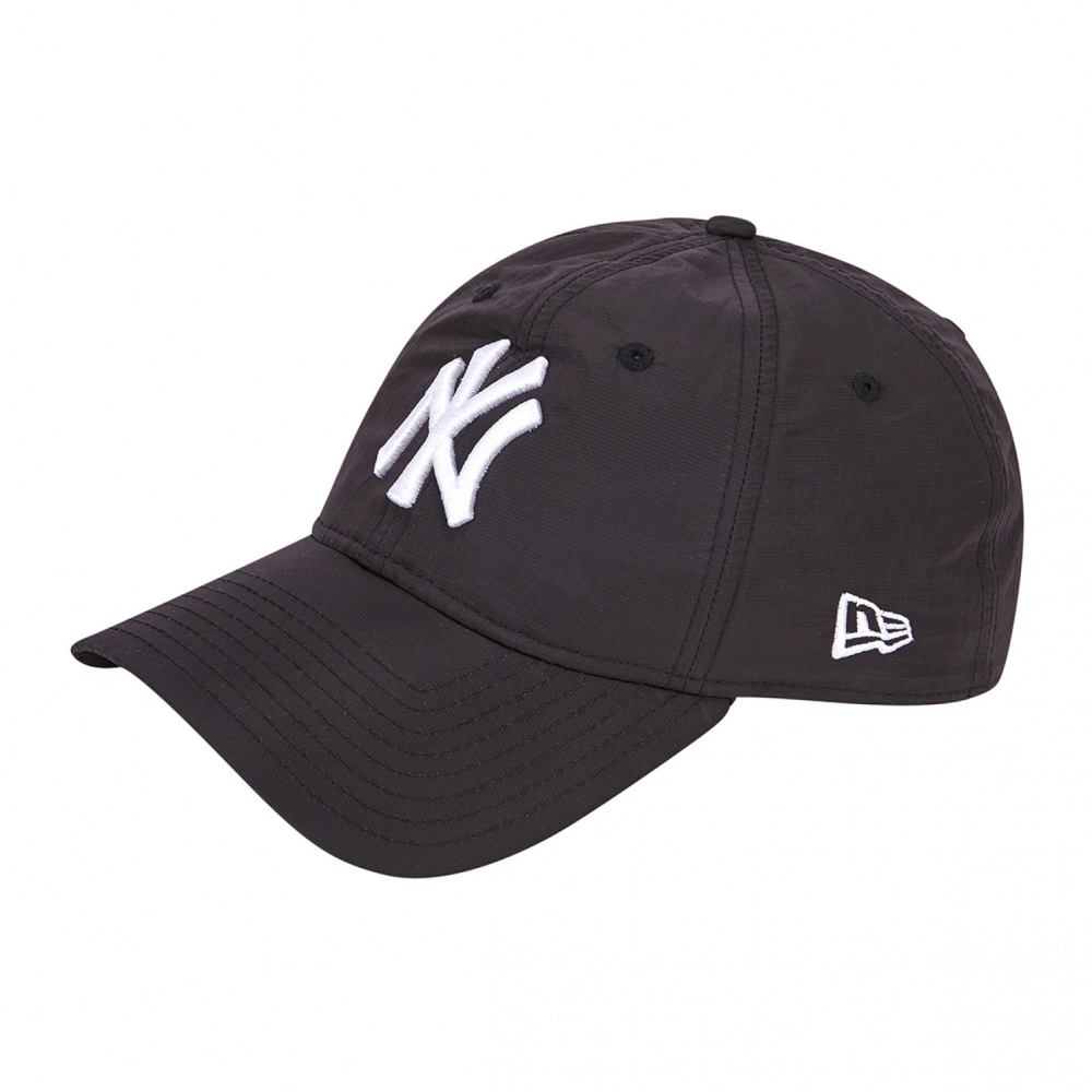 NEWERA MLB メタルナイロンニューヨークヤンキースアンストラクチャードボールキャップブラック/ 14205947