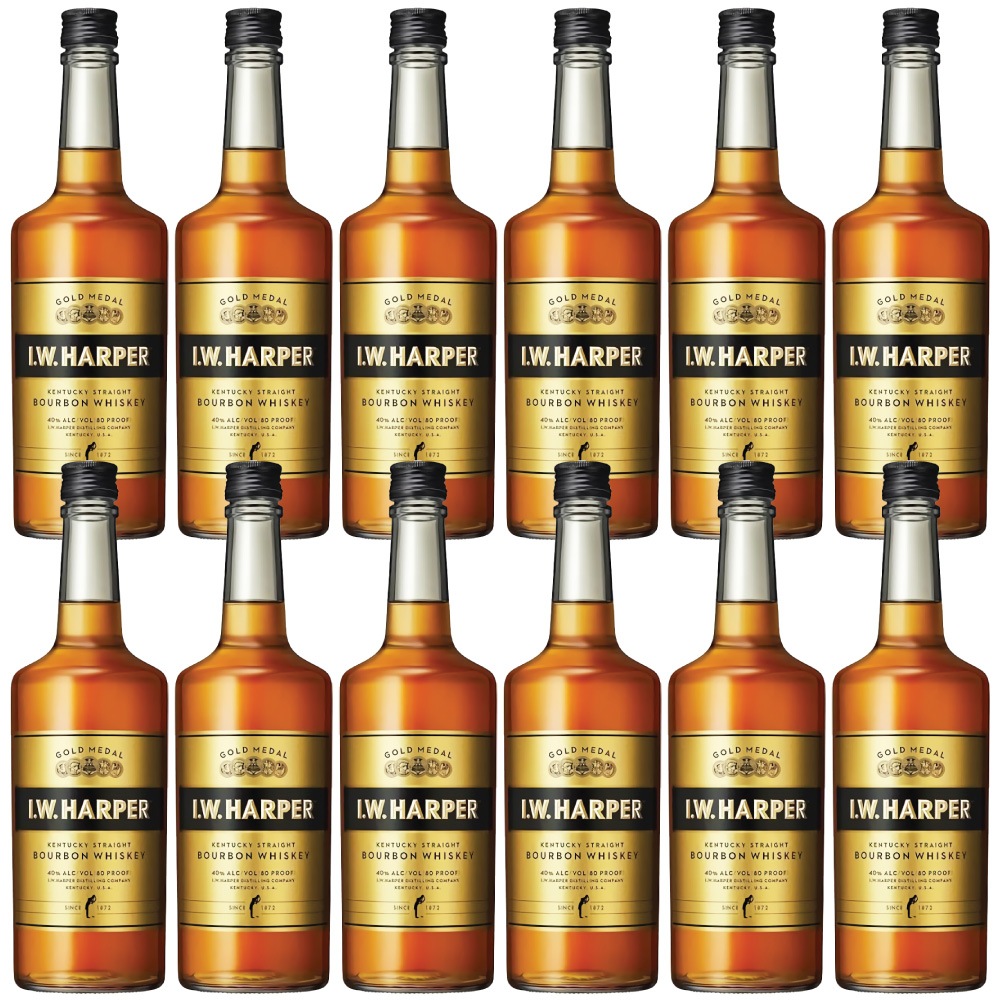 I.W.ハーパー ゴールドメダル 700ml 12本セット バーボンウイスキー