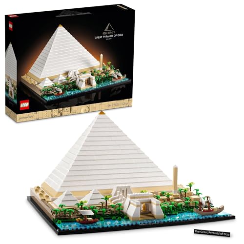 レゴ(LEGO) アーキテクチャー ギザの大ピラミッド おもちゃ 玩具 誕生日 プレゼント ブロック 母の日 父の日 男性 女性 インテリア オシャレ 母 父 21058