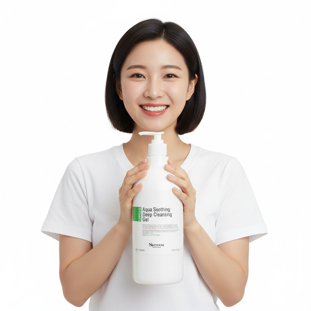 スキンダム アクアスージングディープクレンジングジェル 1000ml