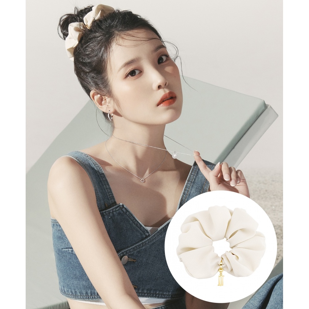 ジェスティーナ [ユーウェア] ララ J ヘアスクランチ-ホワイト (JALJHS3BS805FA000)