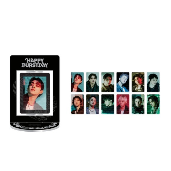 SEVENTEEN HAPPY BURSTDAY TURN-AROUND PHOTOCARD FRAME