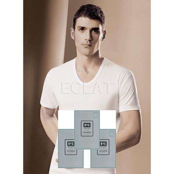 50番手グランド男性半袖ランニング3枚セット