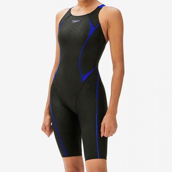 Speedo スピード フレックスシグマカイセミオープンバックニースキン クイーンサイズ レディース FLEX 競泳水着 FINA スイム 水泳 SCW12302FE-RB