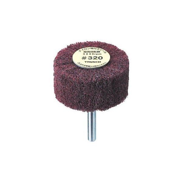 UFN825320 ナイロン軸付ホイール 外径80×厚み25×軸6 320 (5個入) メーカー直送