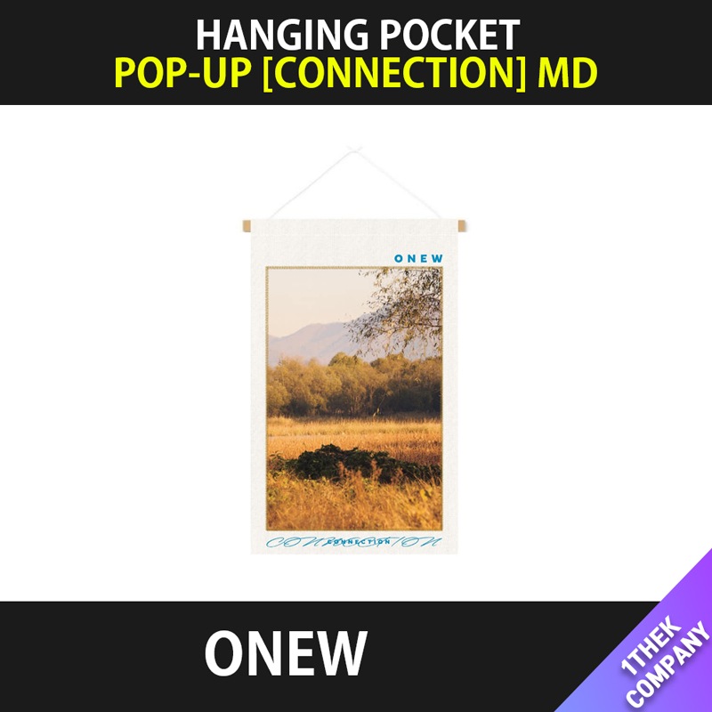 [購入金額特典]（HANGING POCKET）ONEW 4TH EP [CONNECTION] POP-UP CAFE MD