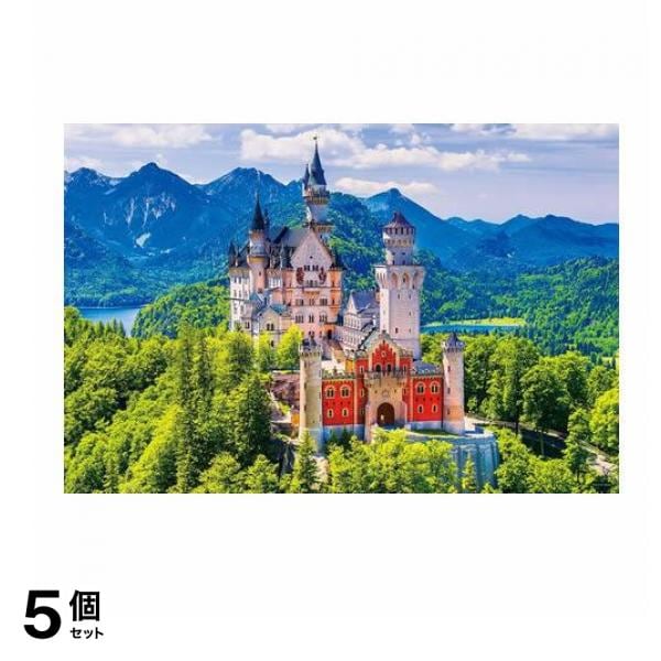 やのまん1000ピースジグソーパズル 10-1437 中世への憧れノイシュバンシュタイン城(ドイツ) 50× 75cm 5個セット