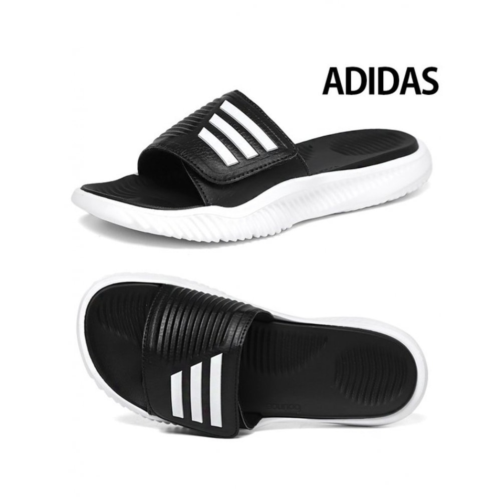 アディダスパブリックスリッパアルファバウンススライド 2.0 ブラックホワイト GY9415