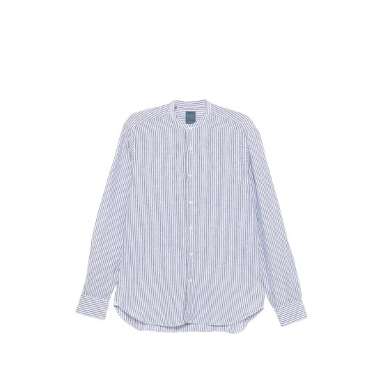 BARBA Men Shirts 54034 0003 WHITE BLUE