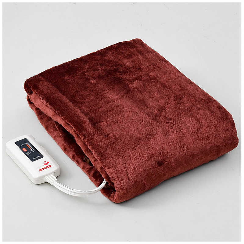 ヤマゼン　寝るホカロン 電気敷き毛布 吸湿発熱生地使用 丸洗い可能 ダニ退治 フランネル仕上げ　YMS-HR32FK