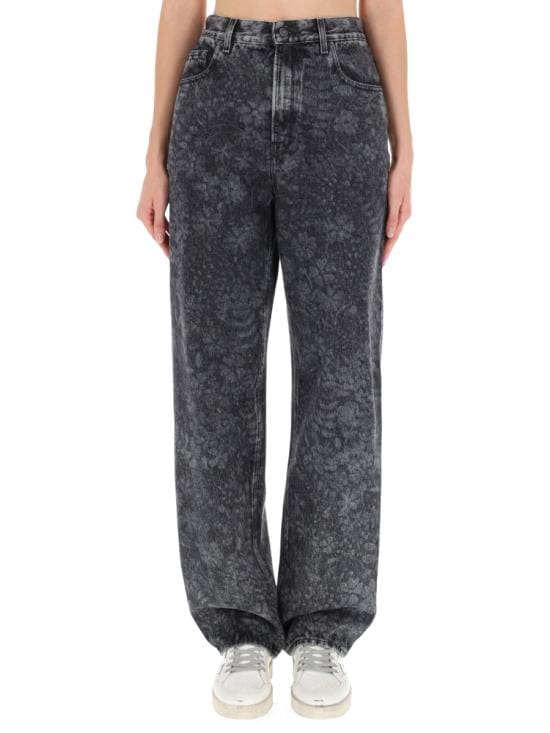 GOLDEN GOOSE Women Denim Pants GWP00844 P00208090497 BLACK