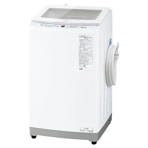 AQUA 全自動洗濯機 洗濯：8.0kg 3Dパワフル洗浄 高濃度クリーン浸透RX ほぐし仕上げ AQW-V8A（W) ホワイト系 49,380円