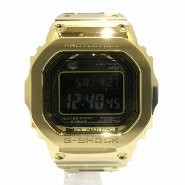 カシオ G-SHOCK GMW-B5000 電波ソーラー 腕時計 メンズ 【中古】